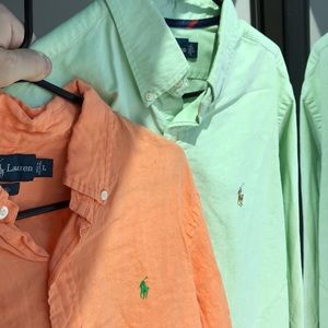 2 Excellent quality Ralph Lauren Polo buttondowns